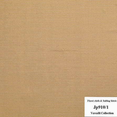 Jp910/1 Vercelli CVM - Vải Suit 95% Wool - Da Cam Trơn